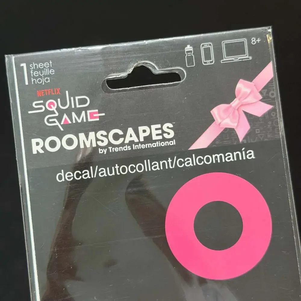Netflix Squid Game Roomscapes Decal Sticker Sheet by Trends International